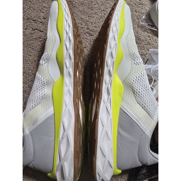 Mens Sperry Sport Headsail  13 White Tennis Shoes Athletic